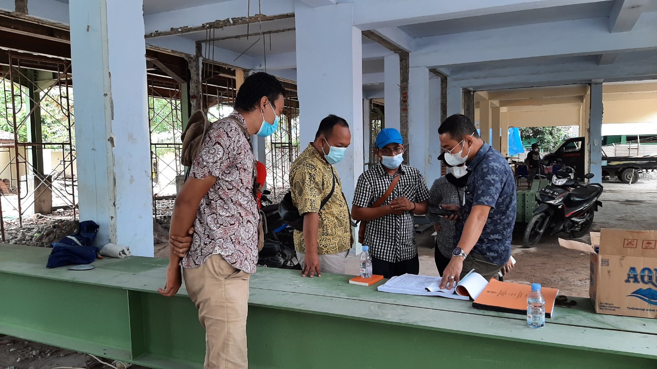 TIM Kejaksaan Negeri Rembang Mendatangani Lokasi Pembangunan Penataan Gedung Mall Pelayanan Publik (MPP) Kabupaten Rembang