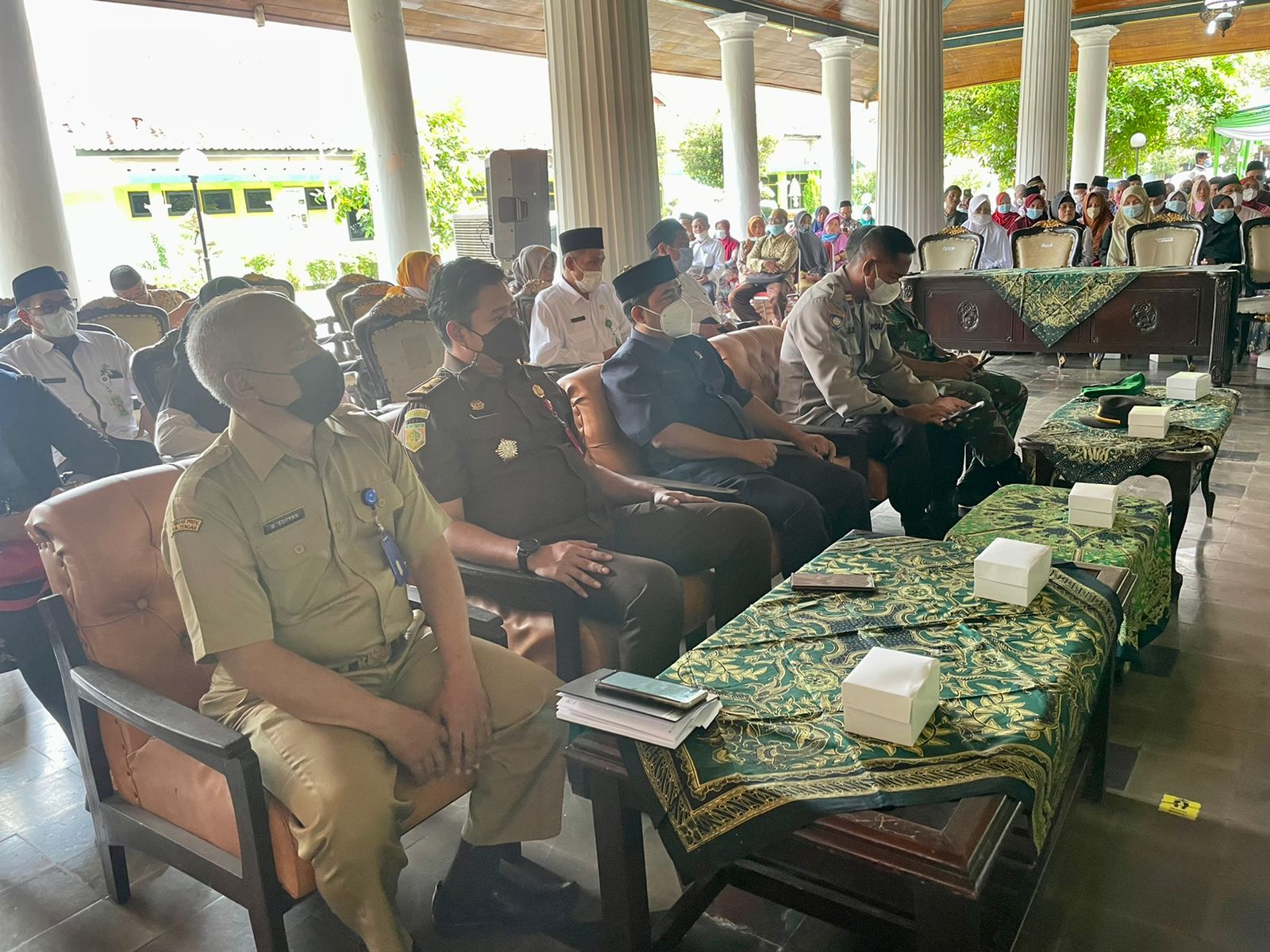 KASI PIDUM KEJARI REMBANG HADIR DALAM KEGIATAN BIMBINGAN JEMAAH HAJI REGULER (MANASIK) TINGKAT KABUPATEN REMBANG TAHUN 1443 H/ 2022 M