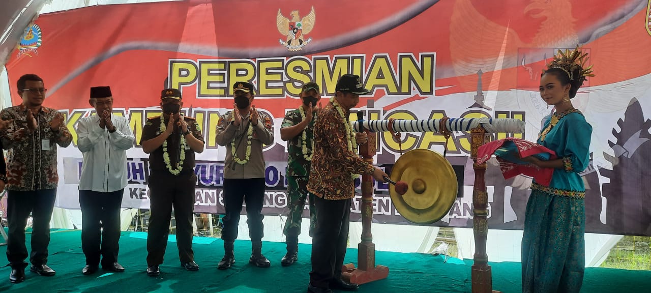 CEGAH RADIKALISME, DUKUH BANYUROWO DESA SULANG DICANANGKAN SEBAGAI KAMPUNG PANCASILA