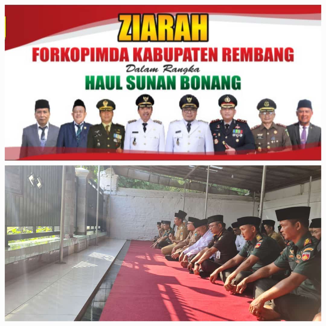 Forkopimda Rembang Ziarah ke Pesarean Sunan Bonang